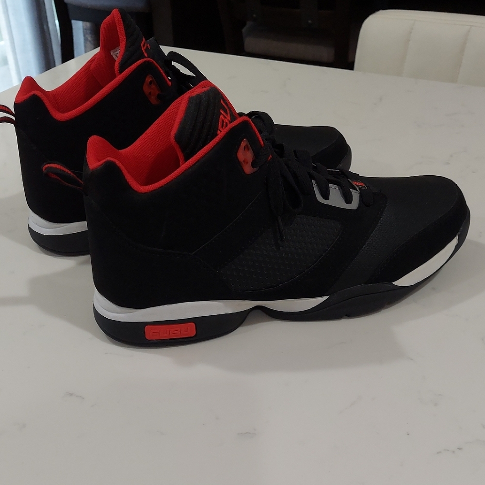 FUBU Black and Red Athletic Shoes
